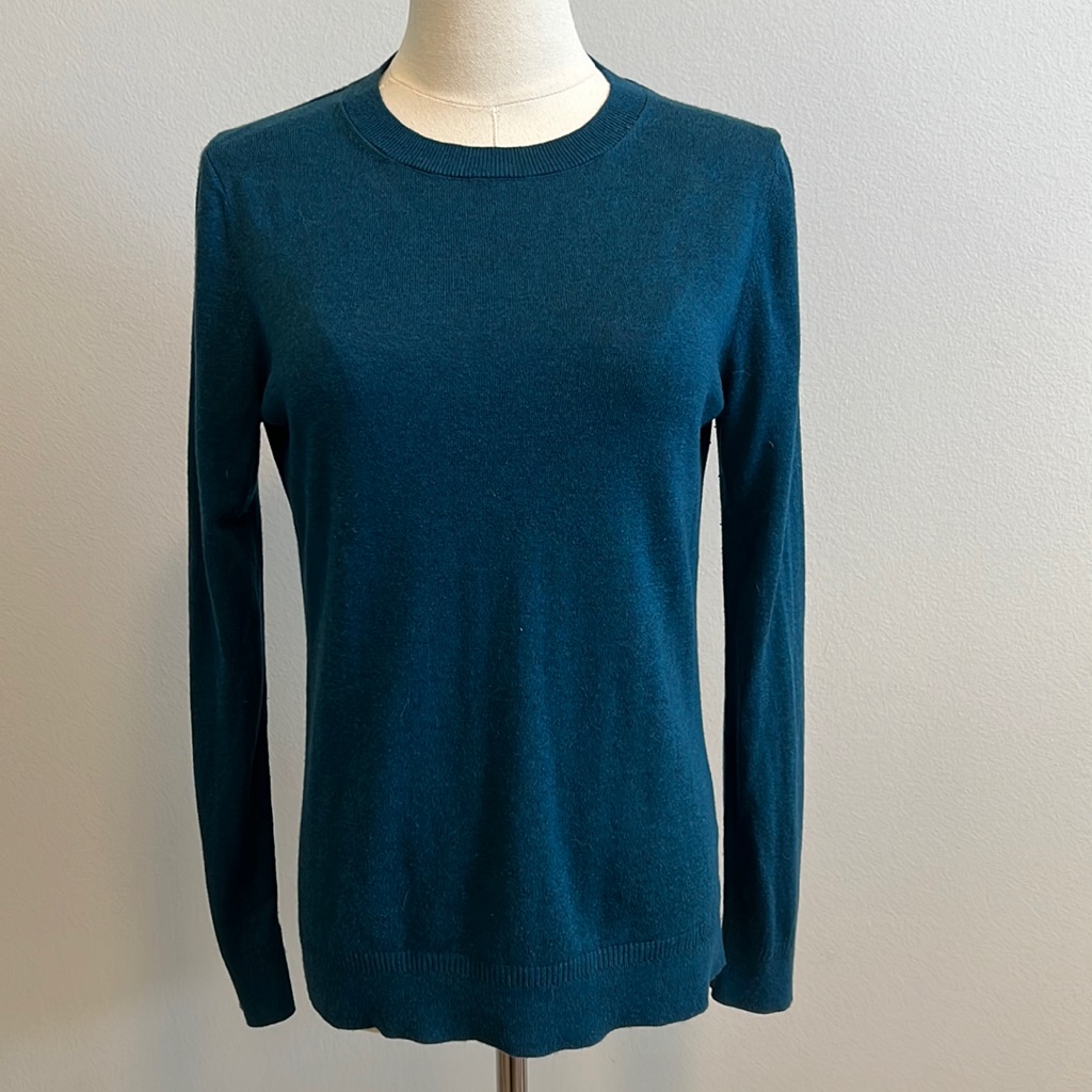 Banana Republic Teal Cardigan Size S Gently Used As Is